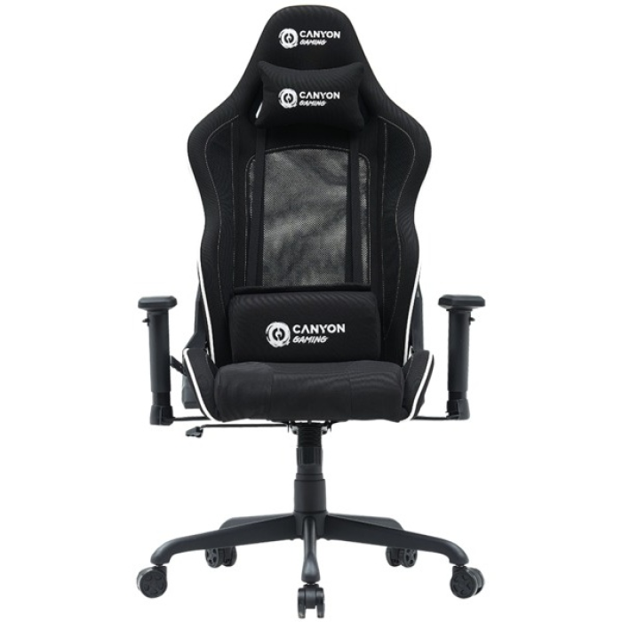 Игровое кресло Canyon CNS-MCCH01, черный, белый