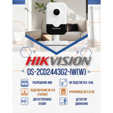 IP Видеокамера Hikvision DS-2CD2443G2-IW (W)