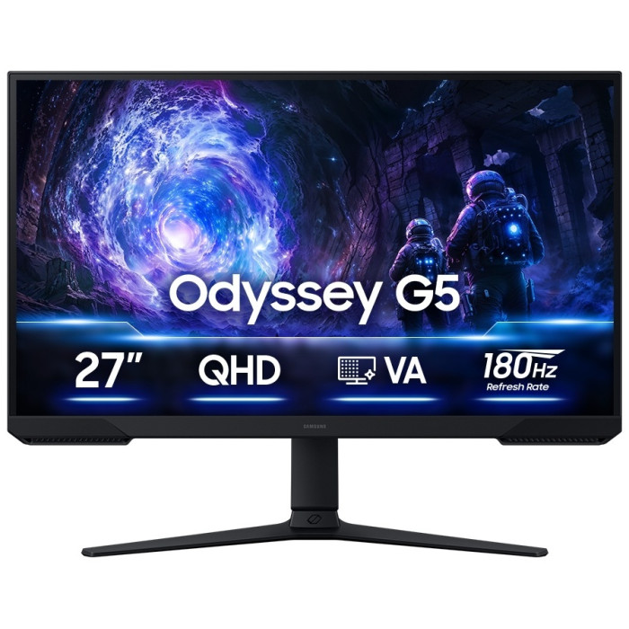 Монитор жидкокристаллический Samsung LS27FG512EIXCI 27'' 16:9 2560х1440(WQHD) VA, nonGLARE, Нет, 180 Hz, 300 cd/m2, H178°/V178°, 1ms, 2xHDMI, DP, Black