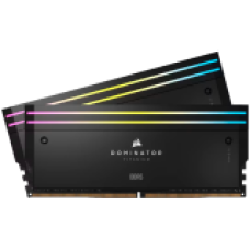 CORSAIR DOMINATOR TITANIUM 48GB (2 x 24GB) DDR5 7200 CL36-46-46-116 1.40V Intel XMP - BLACK<br>