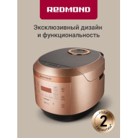 Мультиварка РЕДМОНД RMC-450,Бронза