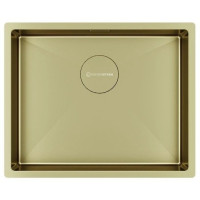 Кухонная мойка KuchenStern KRAFT 50 GL золото 501GL50 49х44х20 см, нержавеющая сталь, тон золотистый