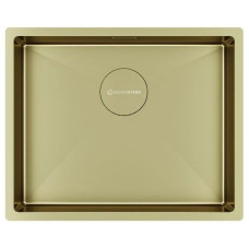 Кухонная мойка KuchenStern KRAFT 50 GL золото 501GL50 49х44х20 см, нержавеющая сталь, тон золотистый