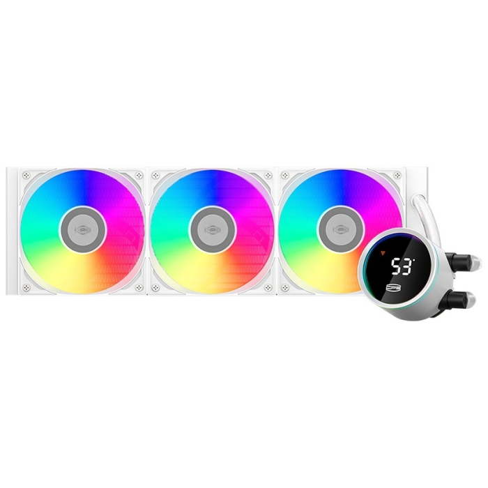 Водяное охлаждение для CPU PCCooler DA360 Pro ARGB Digital WH TDP 300W Intel/AMD Белый