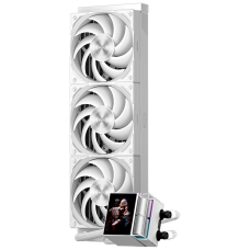 Водяное охлаждение для CPU PCCooler DS360 Display WH TDP 310W 115X/1200/1700/1851/AM4/AM5 Белый