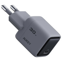 Aukey PA-C1 USB Type-C серый