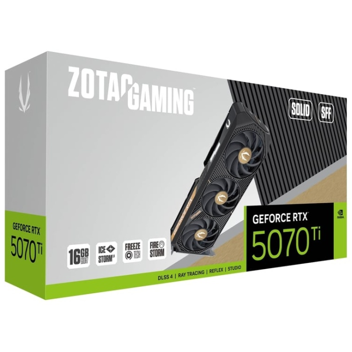 ZOTAC GAMING GeForce RTX 5070 Ti SOLID SFF ZT-B50710D3-10P 16 Гб