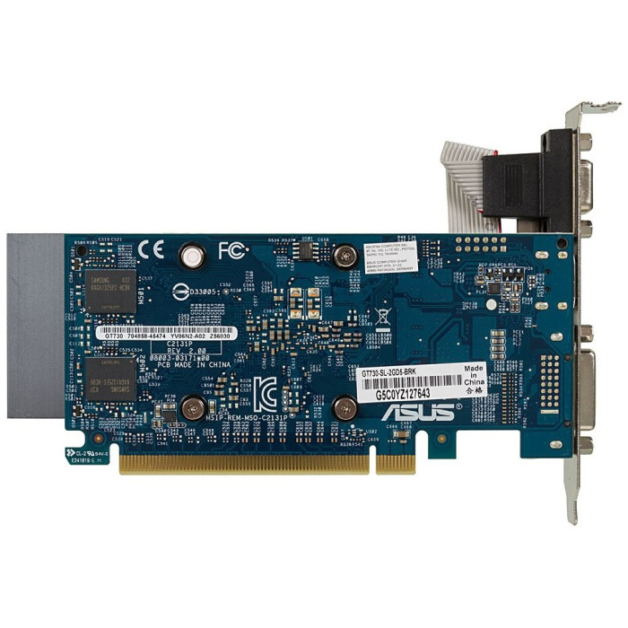 ASUS GeForce GT 730 GT730-SL-2GD5-BRK 2GB