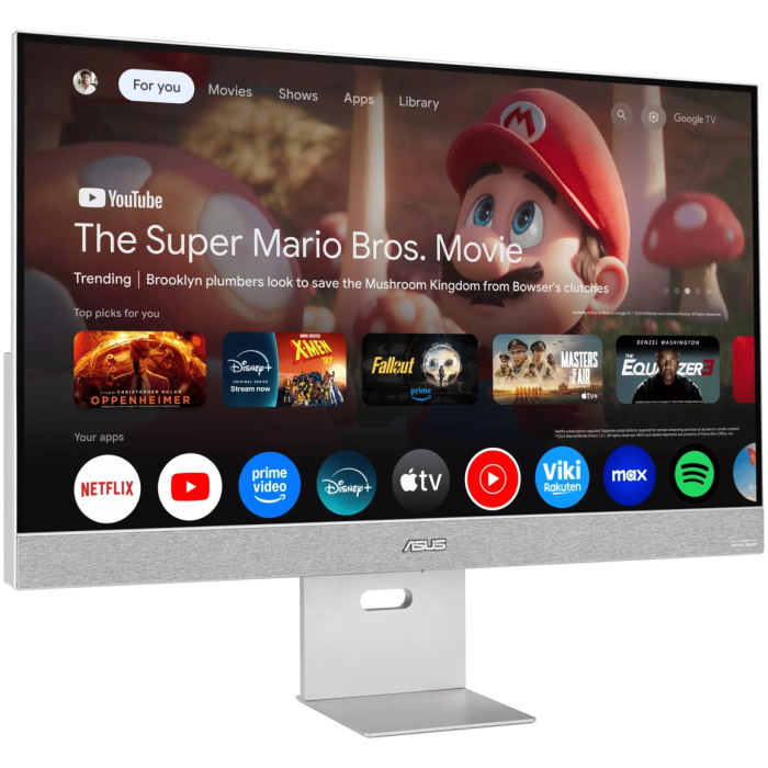 31.5' ASUS ZenScreen Smart MS32UC серебристый