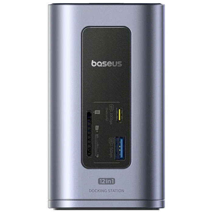 Док-станция Baseus NU1 Air Spacemate 12-in-1 Grey (B00568103813-00)