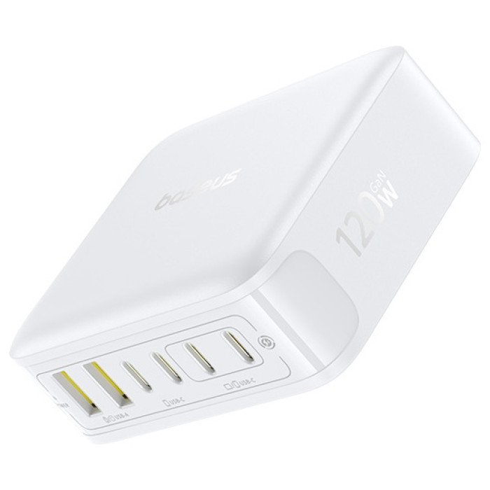 Baseus EnerFill FH21 Desktop Charging Station 4C+2U 120W EU USB Type-C, USB 120 Вт белый