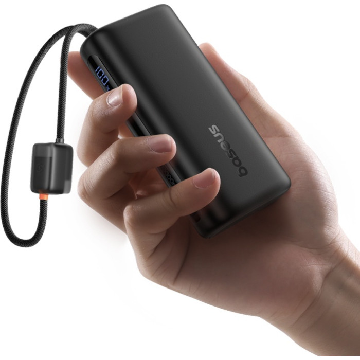 Портативный внешний аккумулятор Baseus EnerFill FC41 Power Bank 10000mAh 67W Cosmic Black