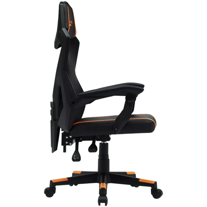 Игровое кресло Canyon CNE-MCH01, черный, оранжевый