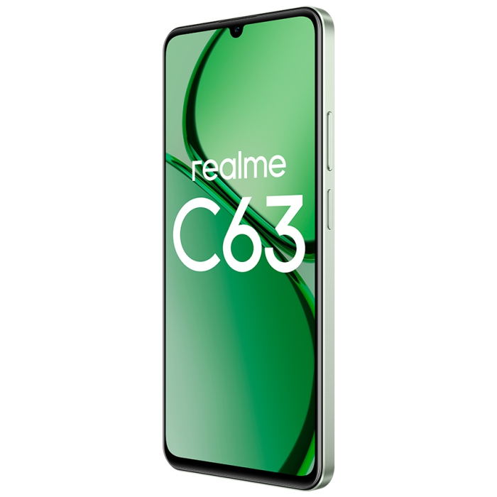 Realme C63 6 ГБ/128 ГБ зеленый