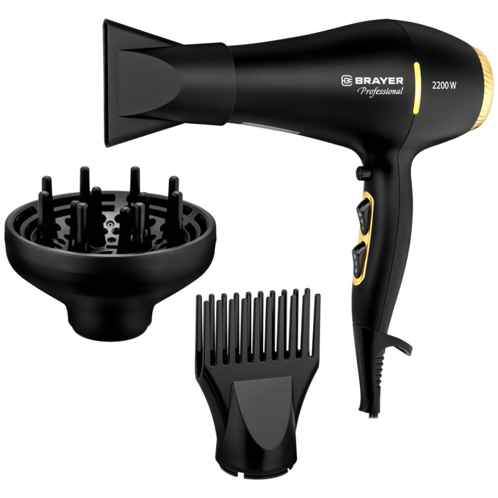 BRAYER BR3010 фен 2200 Вт