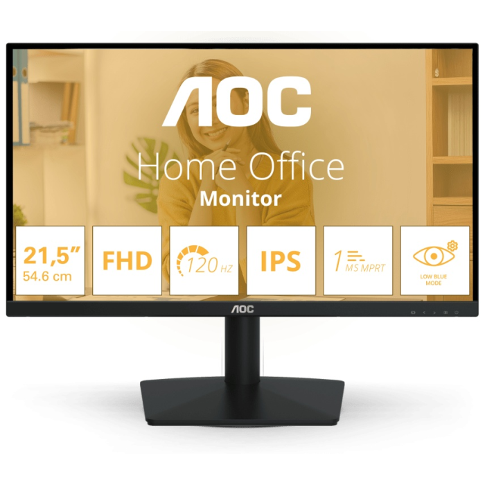 21.5' AOC 22B15H2/01 черный