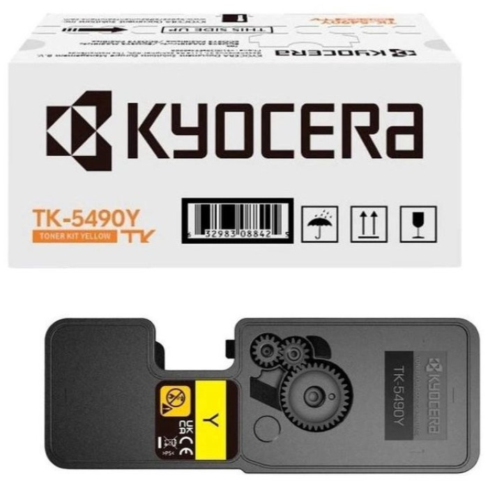 KYOCERA TK-5490Y (1T0C22ANL1) с чипом желтый (yellow)