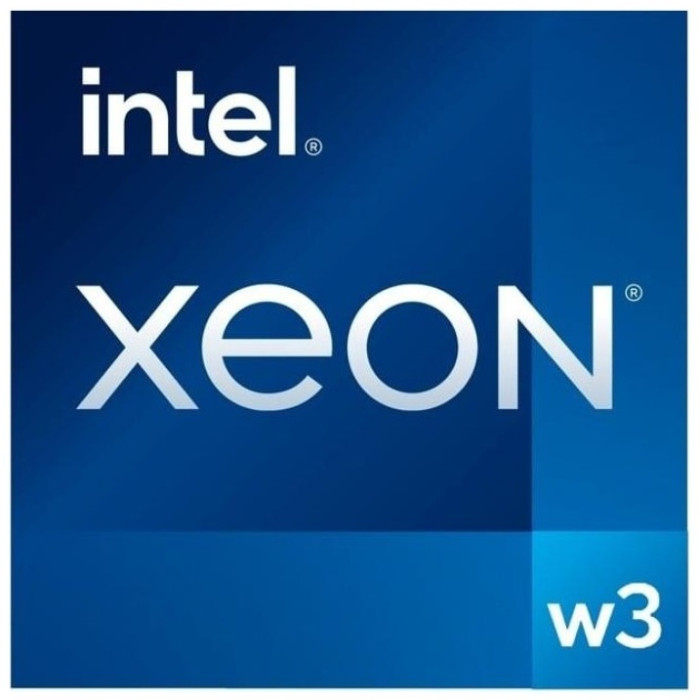 Процессор Intel Xeon W3 2525, LGA 4677, 3.5GHz base, 4.5GHz Turbo, 8С/16Е, 22.5MB L3, PK8071305502400