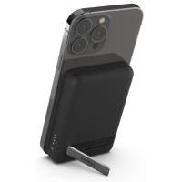 BELKIN 5K MAGNETIC WIRELESS POWER BANK + KICK STAND, BLACK