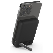 BELKIN 5K MAGNETIC WIRELESS POWER BANK + KICK STAND, BLACK