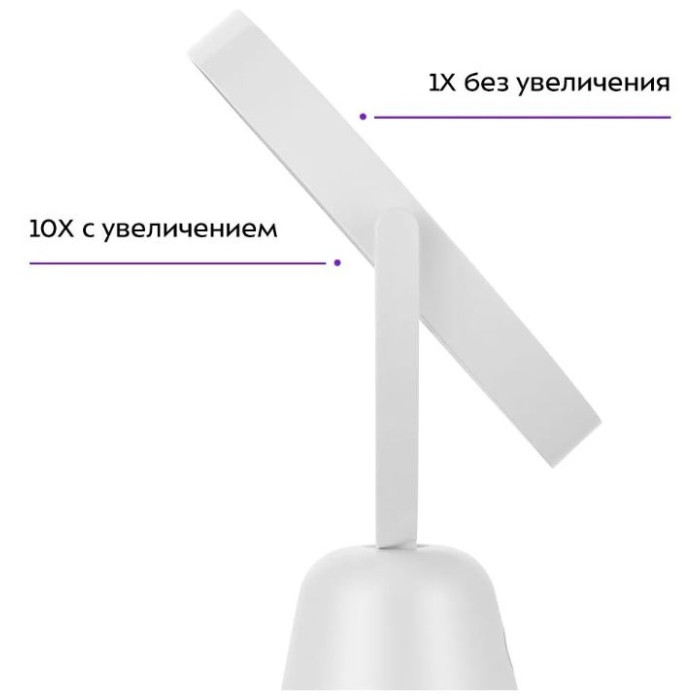 Kitfort зеркало настольное косметическое 226 х 106 х 355 мм