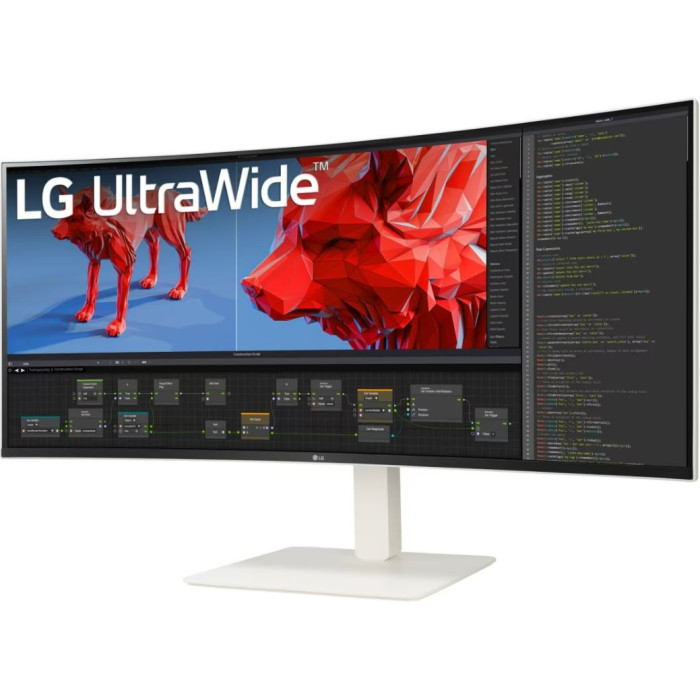 38' LG 38WR85QC белый