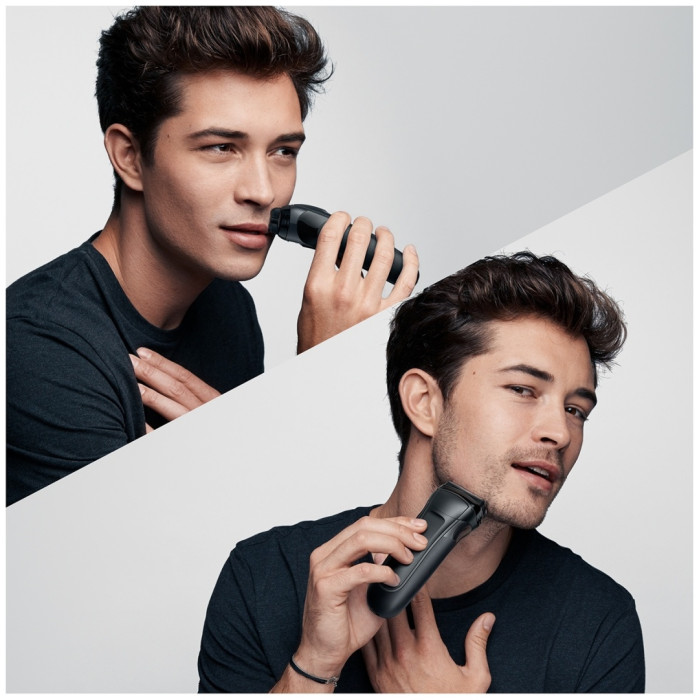 Braun Series 3 300, с 3 плавающими лезвиями, чёрная