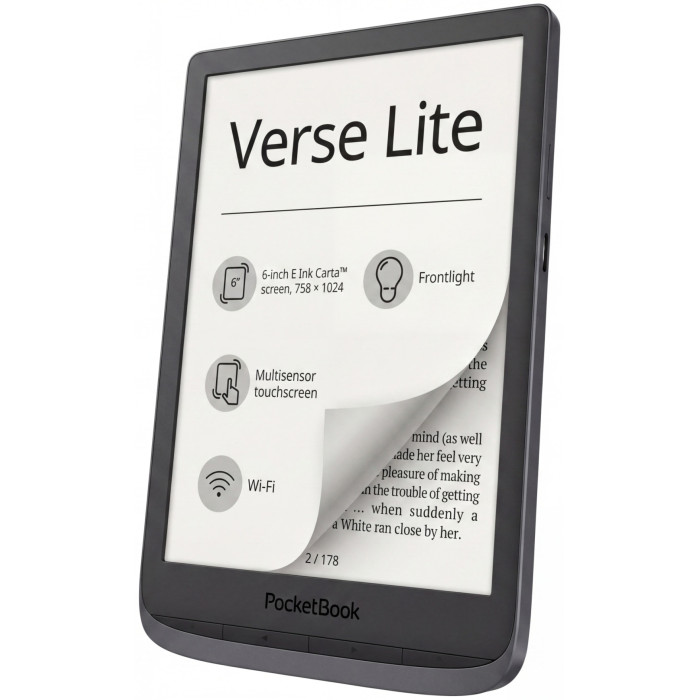 Электронная книга Pocketbook PB619-T-CIS серый