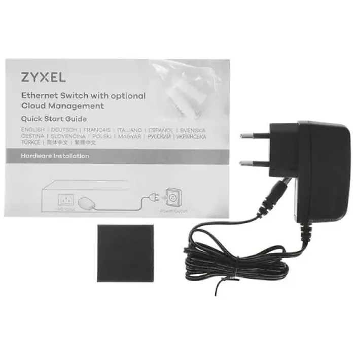 Коммутатор ZyXEL GS1915-8EP-EU0101F