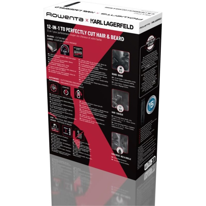 Rowenta набор для стрижки для бороды и усов, для стрижки TN911LF0