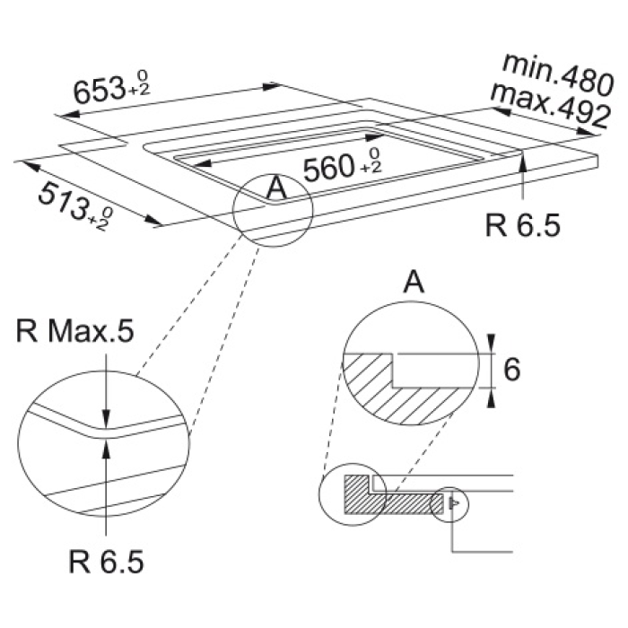 Franke FSM 653 I D BK черный