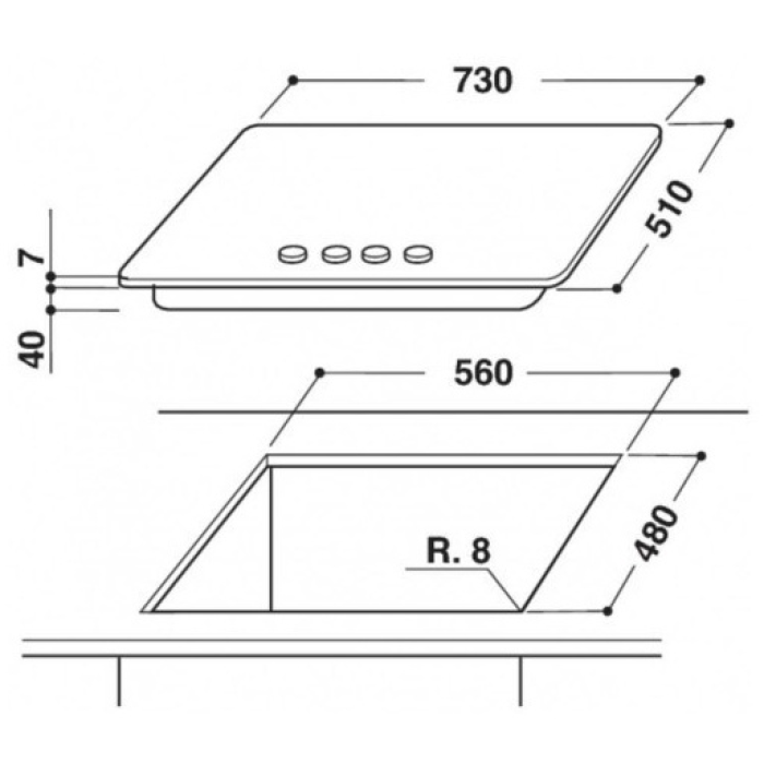 Whirlpool GMWL 728 IXL серебристый