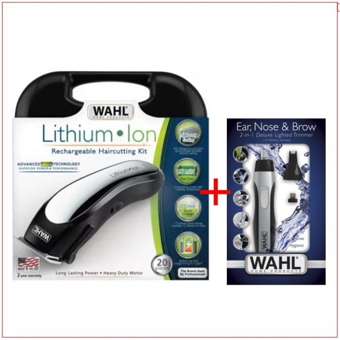 Wahl набор для стрижки для стрижки, для носа, для ушей 79600-3116 + 05546-216