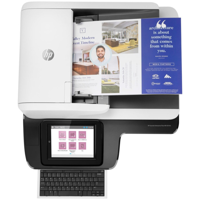 HP Scanjet Enterprise Flow N9120 fn2 Flatbed L2763A белый