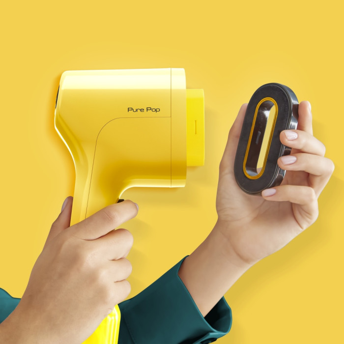 Отпариватель Tefal Pure Pop DT2026E1 желтый
