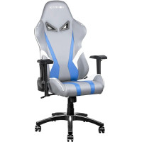 Игровое кресло Karnox Hero Lava Edition Blue, KX800105-LA	, белый, голубой