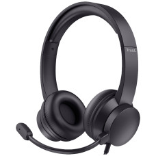 Наушники Trust Ayda USB-ENC PC черный