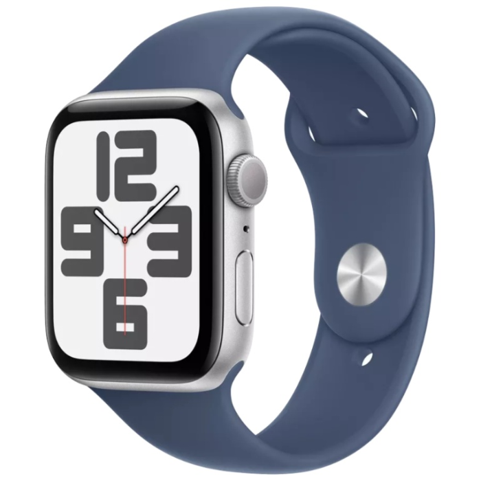 Apple Watch SE GPS Gen.2 2024 M/L 44 мм серебристый-синий