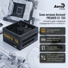 AeroCool PREMIER G1 750 Вт