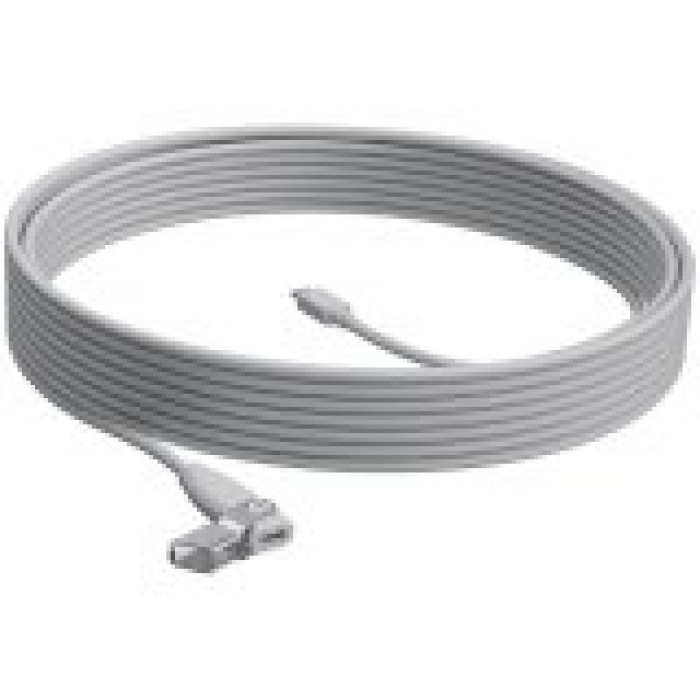 LOGITECH EXTENTION CABLE for Rally Mic Pod WHITE 10M - WW<br>