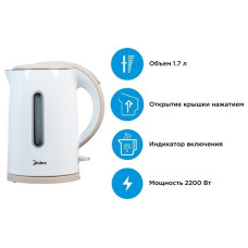Электрочайник Midea MK-8072 белый