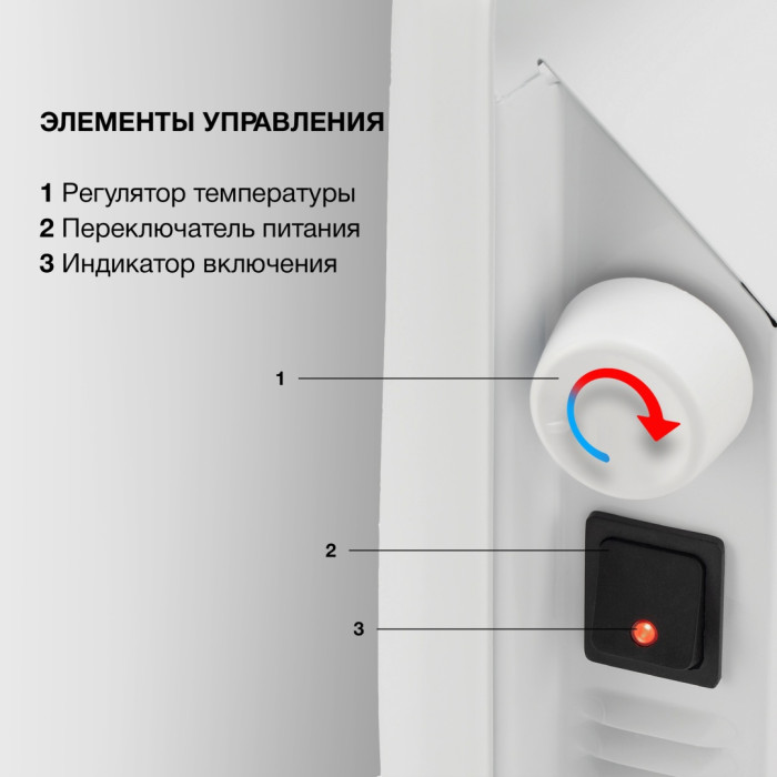 Конвектор Starwind SHV1010 белый