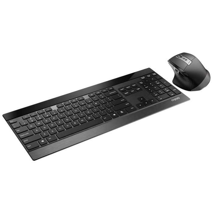 Rapoo 9900M черный + мышь