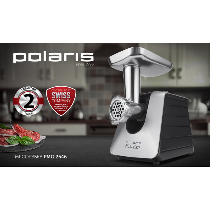 Polaris PMG 2546 черный, серебристый