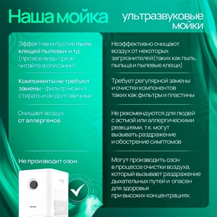 Увлажнитель воздуха Boneco W210 белый