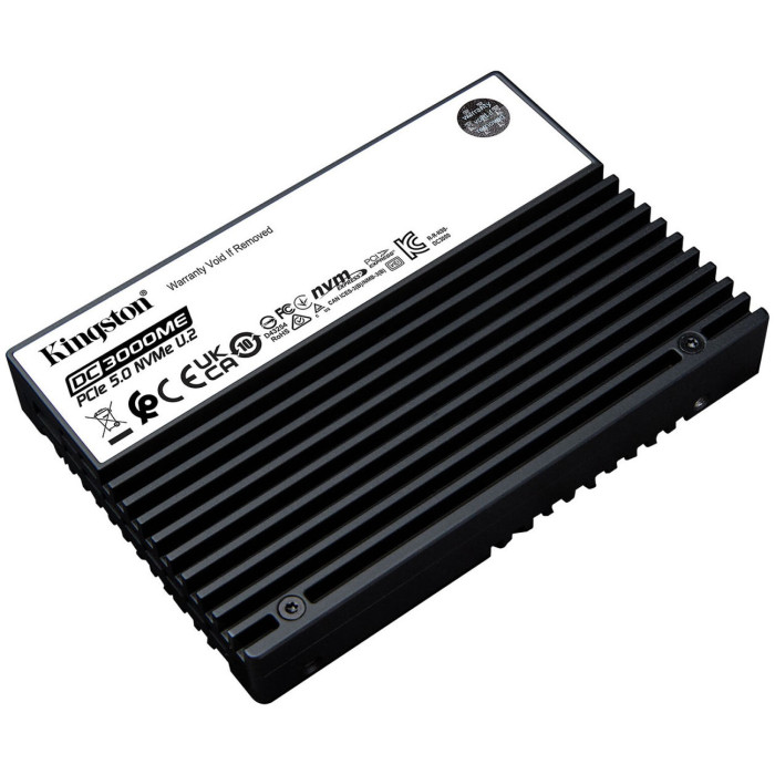 Твердотельный накопитель SSD 3,84 Tb, Kingston DC3000ME, SEDC3000ME/3T8, U.2 PCIe Gen5 x 4 NVMe