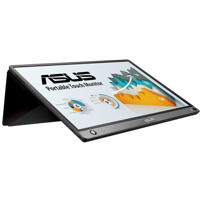 ASUS ZenScreen Touch MB16AMT серебристый