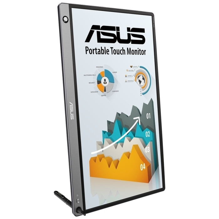 ASUS ZenScreen Touch MB16AMT серебристый