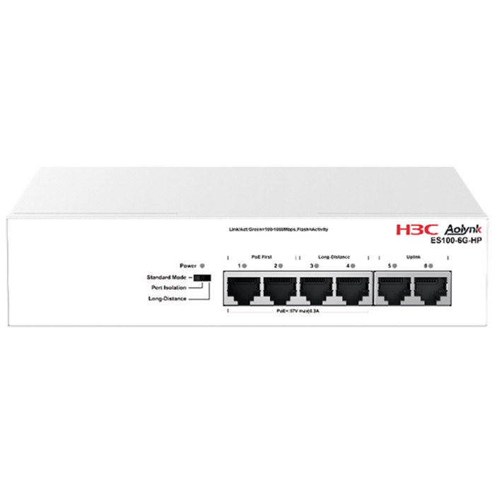 Коммутатор H3C Aolynk ES100-6G-HP