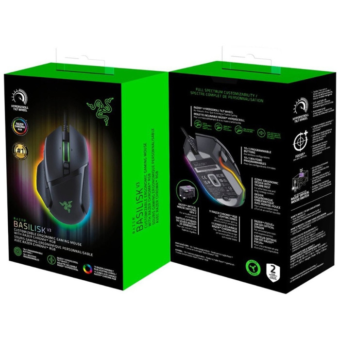 Razer Basilisk V3 черный